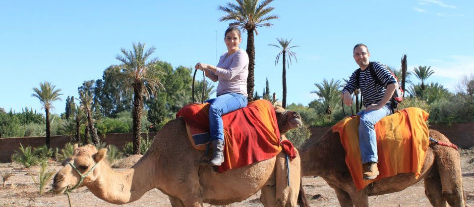 camel riding marrakesh